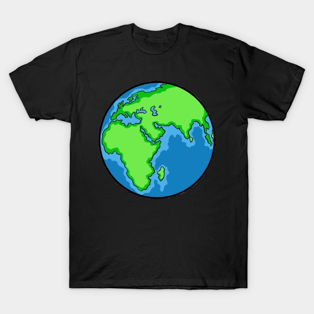 Earth T-Shirt by fromherotozero